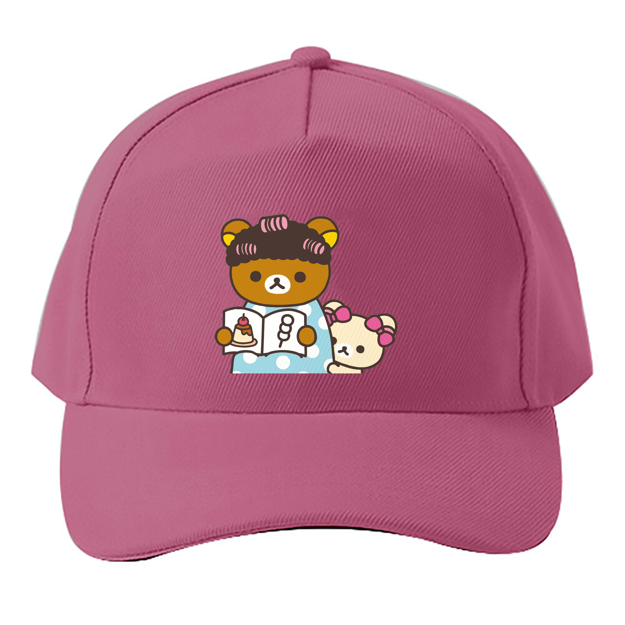 （画像用） リラックマ リラックマ キイロイトリ Rilakkuma Korilakkuma Kiiroitori ベースボールキャップ 綿100％ 男女兼用 帽子 スポーツ